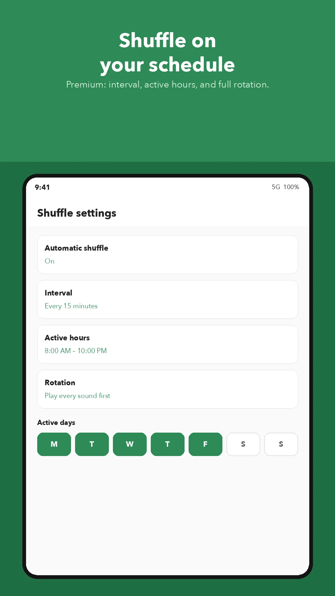 Ringtones Shuffle - Call & App screenshot