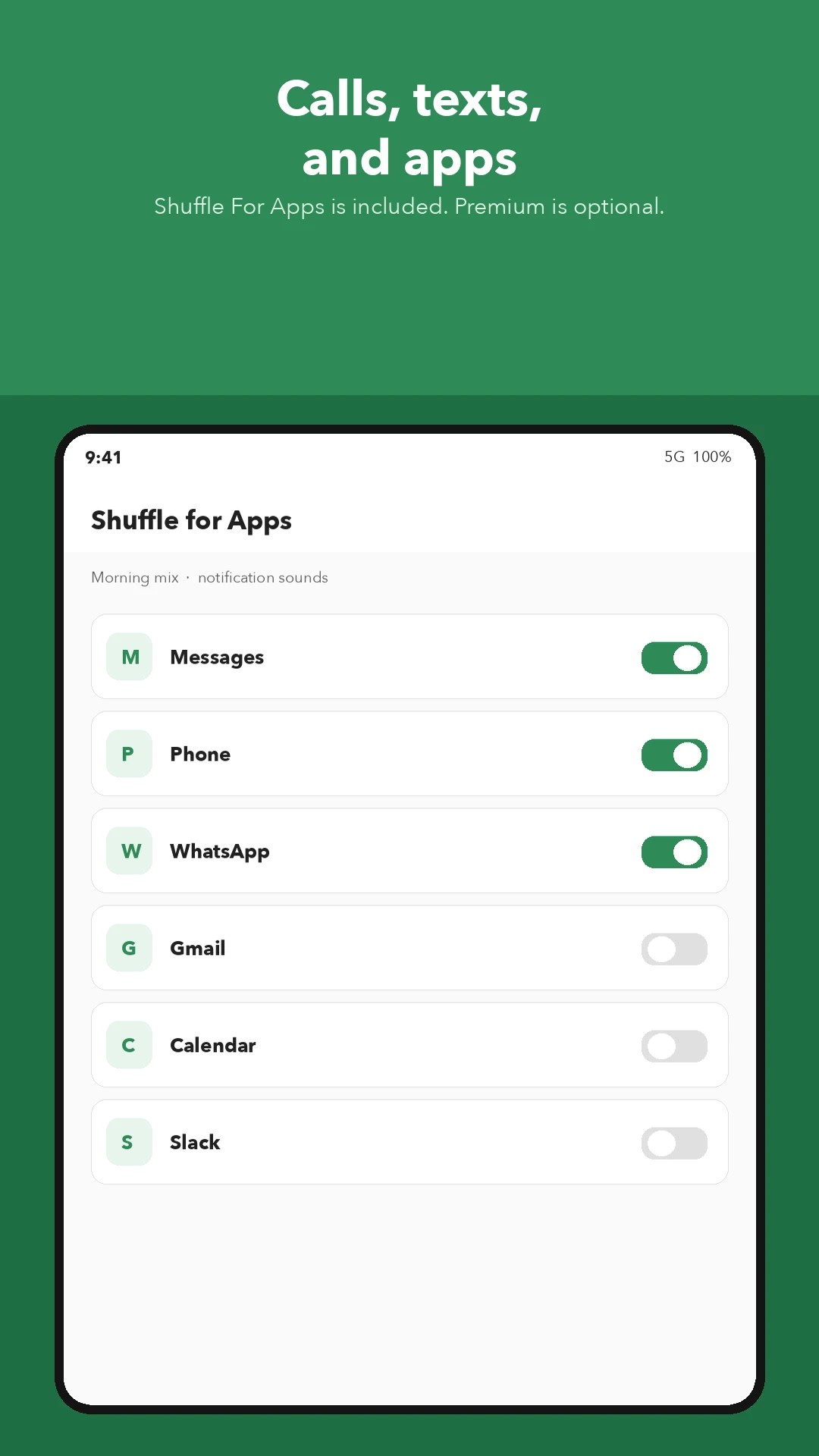 Ringtones Shuffle - Call & App screenshot