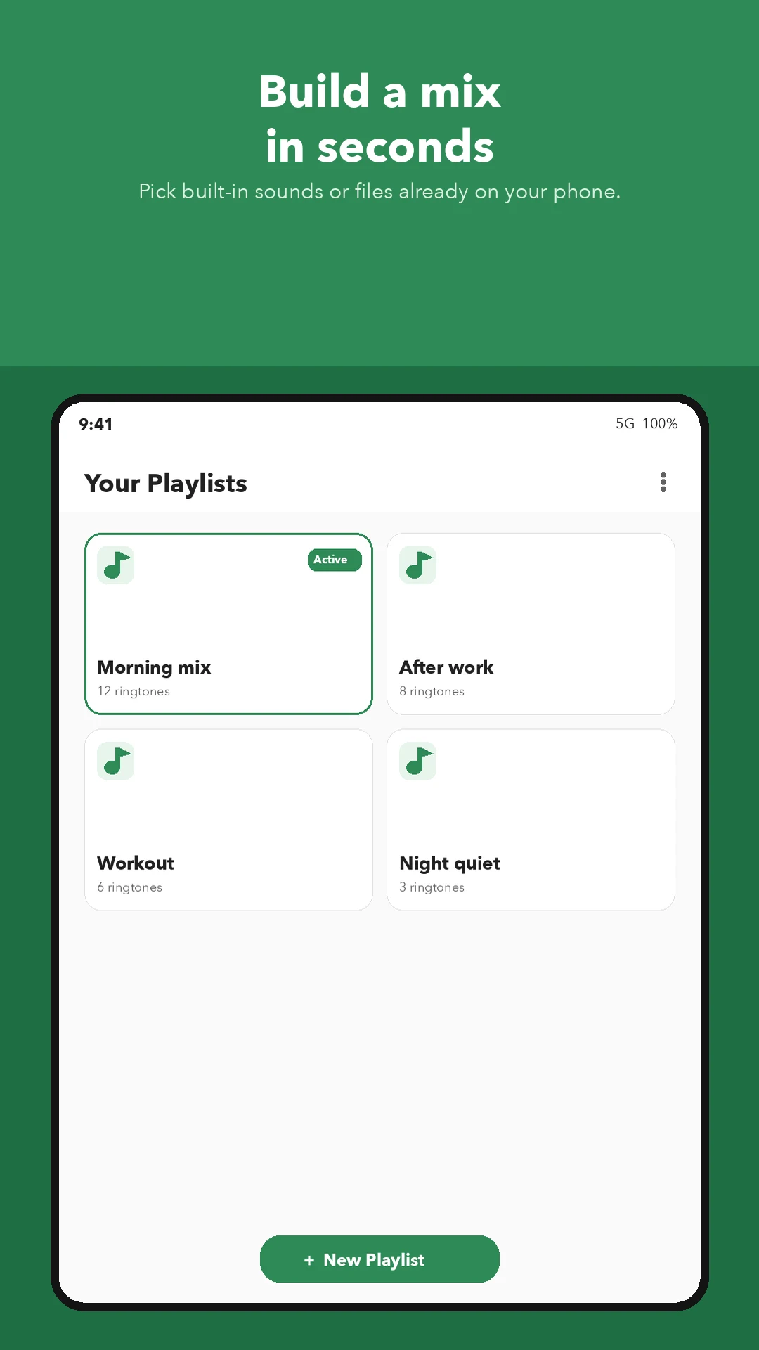 Ringtones Shuffle - Call & App screenshot